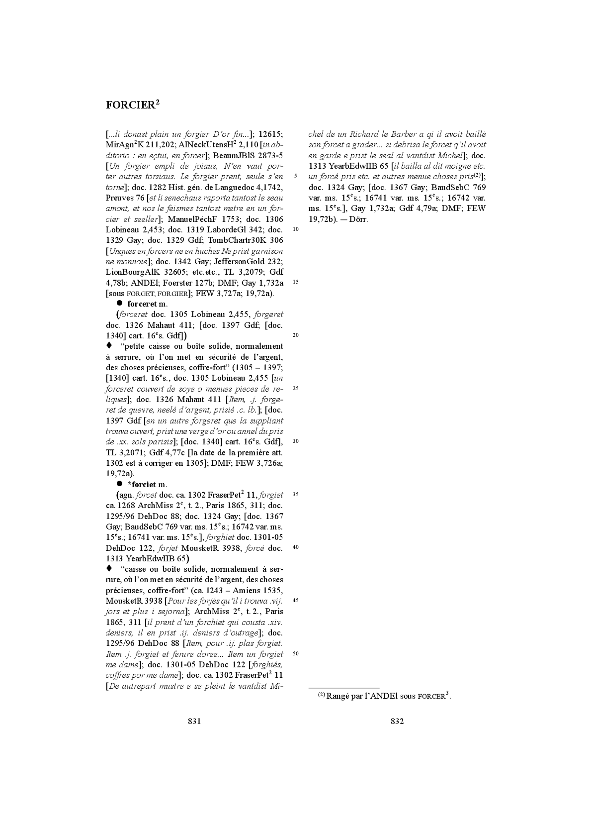 Image: DEAF F 831–832